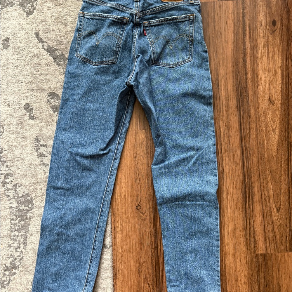 Levi's Classic Blue Denim Jeans